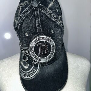 Denim Robin Ruth Black Baseball Cap
